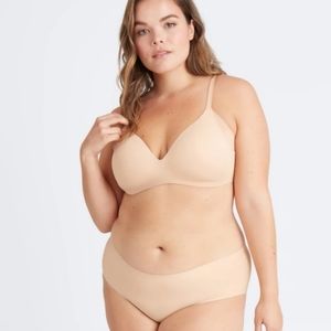 Knix Wingwoman Bra Size 8 Beige